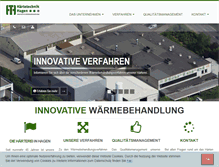 Tablet Screenshot of haertetechnik-hagen.de